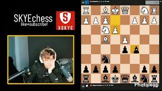 Magnus Carlsen playing against London