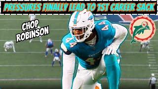 Film Breakdown: Chop Robinson Shows BEST Career Pass Rush Performance vs Bills