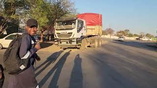 Reversing lveco trakker superlink to offfload in Bulawayo, Zimbabwe || Struggle Captain