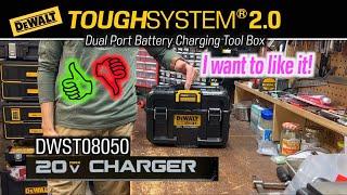 DeWALT Battery Charger Box REVIEW - Battery Charging Toolbox? DWST08050