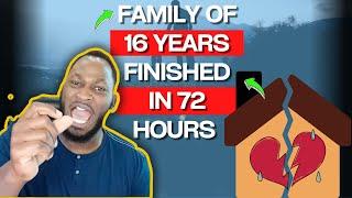 Family of 16 Years Finished in 72 hours