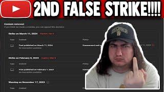 I RECEIVED A 2ND FALSE STRIKE!!! | UPLOADING HERE FOR 2 MONTHS!!!