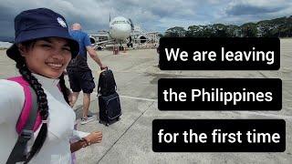 Philippine family life with Leah is LEAVING the Philippines.