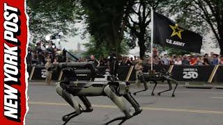 Tanks, Troops, and ROBOT DOGS: Trump’s parade showcases Military's future