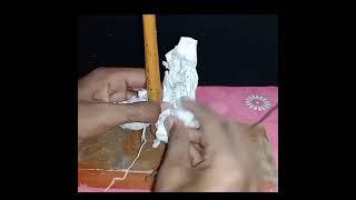 How to make small durga idol/#short #anand #bestoutofwaste