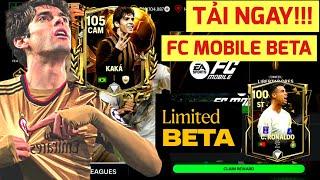  HOW TO DOWNLOAD FC MOBILE BETA 2025 IN ANY COUNTRY | ICON KAKA 105 OVR | UPDATE BALLON DOR EVENT