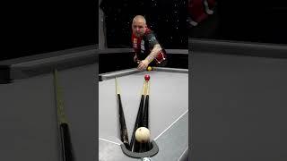 Chris Melling performs world’s most satisfying pool trickshot!  #billiards #satisying #8ballpool