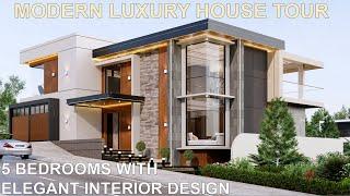 MODERN LUXURY HOUSE TOUR  | 5 BEDROOMS WITH ELEGANT INTERIOR DESIGN