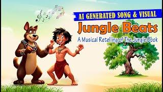 Jungle Book Cartoon Song For Kids | English Song | Powerkids Rhymes #aisongs  #cartoon #junglebook