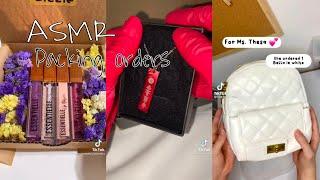 ASMR Packing orders Tiktok Compilation || alexaj.