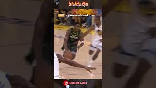 "️ Sky-High Ant-ics! Anthony Edwards defies gravity, hammers home a masterpiece, ️ #posterized
