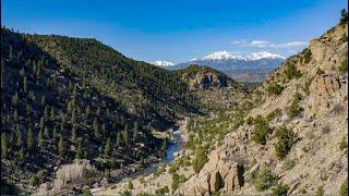 The Arkansas River of Buena Vista and Salida, Colorado