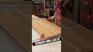 Full video on our YouTube channel oldave100. #woodsigns #freehand #glueup #woodworking #redwood
