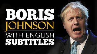 ENGLISH SPEECH | BORIS JOHNSON: First Speech as Prime Minister (English Subtitles)