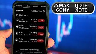 YieldMax and Roundhill Portfolio Review - QDTE - XDTE - CONY - YMAX - New Investor