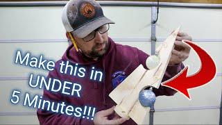 Building A Wood Christmas Tree || Simple DIY Woodworking || With A Simple Sled To Build Faster