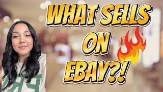 What I sold on eBay during the most profitable months I've ever had!