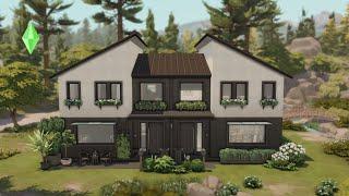 Modern Twin Villa | The Sims 4 Speed Build | Copperdale