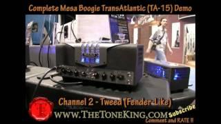 OFFICIAL Mesa Boogie TransAtlantic TA-15 Demo Review by TTK NAMM TA15 2010 10