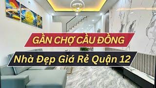 Bán Nhà Sổ Hồng Riêng Giá Rẻ Ngay Chợ Cầu Đồng Ngã Tư Ga Giáp Gò Vấp