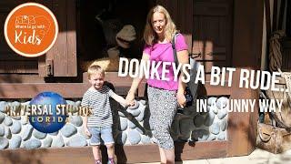 Meeting Donkey from Shrek | Our Funniest Meet and Greet | Universal