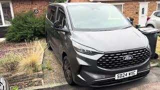 UK Car startup New Ford custom tourneo independence WAV 2024