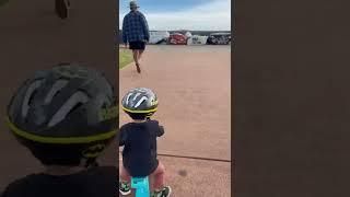 How to ride scooter at the park #kids #scooter #portmacquarie