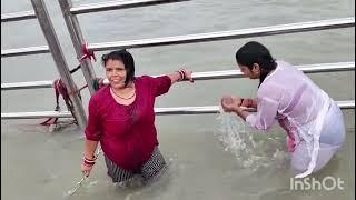 ganga snan bathing haridwar bath