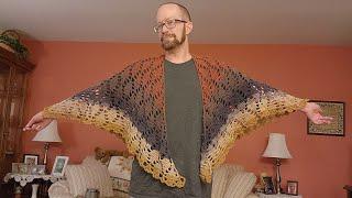 Part 1 - Wraparound Arbor Shawl - Crochet Tutorial!