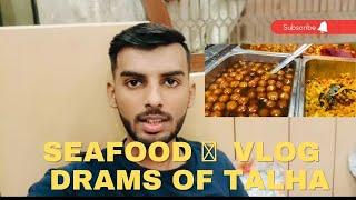 Sea food ka plane || Dream of talha || full enjoy #maazsafder #vlogger