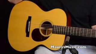 The Martin OM-18 Custom at MaurysMusic.com