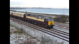 57 313 and 57 601 Northern Belle with Christmas Lunch Special 2/12/23