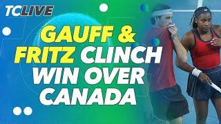 Coco Gauff And Taylor Fritz Clinch Team USA's Victory Over Canada At The United Cup | TC Live