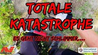 ️KATASTROPHE  Total️ beim Sondeln mit Minelab Equinox800 Vanquish440 Metaldetecting Schatzsuche