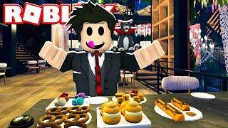 LOKIS NO RESTAURANTE DE COMIDA GOSTOSA | Roblox - Tea Time Dessert Buffet