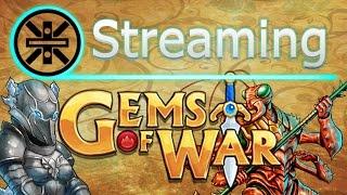  Streaming Gems of War: Testing Mantis Teams + Redeem Code 