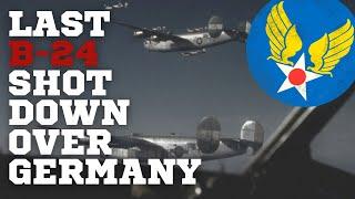 The Last Bomber Shot Down Over Germany in WW2