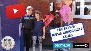 REVIEW INESIS JUNIOR GOLF CLUBS - FATHER SON GOLF