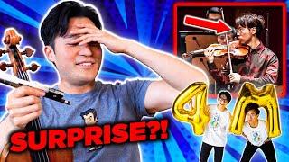 Now it’s Eddy’s turn!  Ray Reacts to Twoset Paganini La Campanella