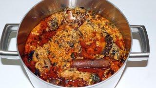 Cook With Me : Best Egusi Soup Recipe | How To Cook Egusi Soup & Pounded Yam !