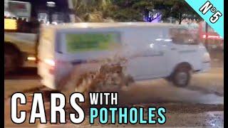 Cars Hitting MASSIVE Potholes (#5)