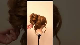 easy hairstyle hair tutorial #shorts