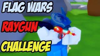 RAYGUN ONLY CHALLENGE ON ROBLOX FLAG WARS