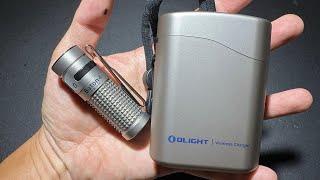 OLIGHT BATON 4 PREMIUM TITANIUM โปร พฤศจิกายน 2024 พรีเมียม ไทเทเนียมเทา