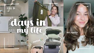 VLOG: 90s layered haircut, packing for Ireland, Zara sale haul!