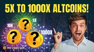 Top Crypto Altcoins Ready to 5X-1000X by 2025! (INSANE Profit Potential)