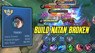 NATAN GAMEPLAY - BEST BUILD NATAN 2024 - BEST BUILD NATAN BROKEN AUTO BOCOR TANK