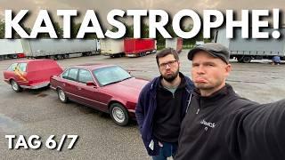 Darauf hätten wir verzichten können! | 2.200 km mit 1,5 BMW E34 | Folge 6