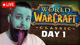 Classic World of Warcraft FRESH Edition (My Day 1 Adventure)