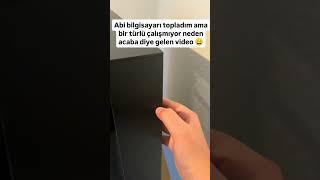 Neden Çalışmıyor acaba #laptop #shorts